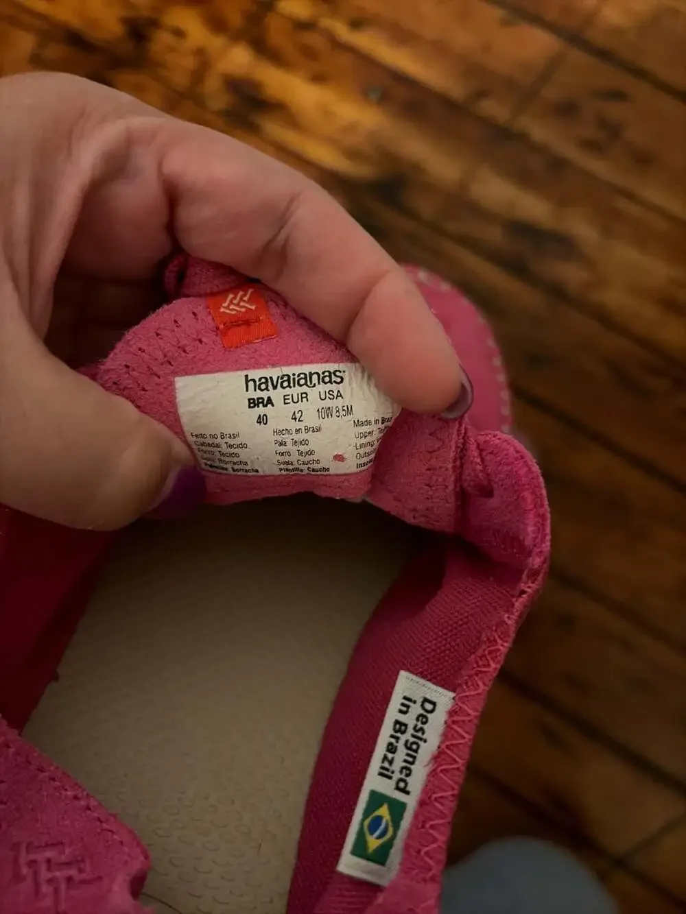 Havaianas Origine Sneaker III Espadrille Lace-Up Canvas Shoes in Fushia Pink